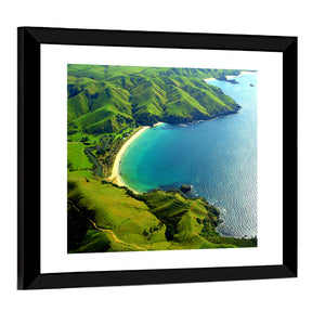 Taupo Bay In New Zealand Wall Art