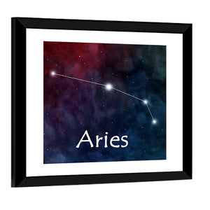 Aries Horoscope  Constellation Wall Art