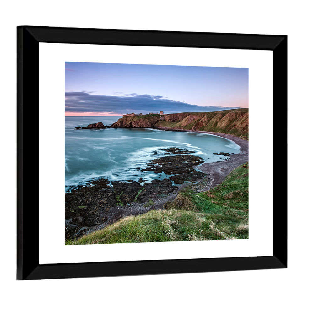 Dunnottar Castle on Stonehaven Cliffs Wall Art