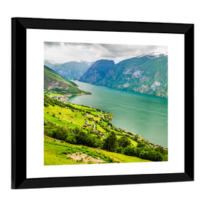 Aurland Valley & Fjords In Scandinavia Wall Art