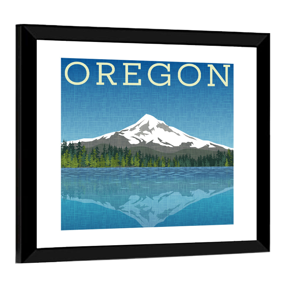 Mount Hood Oregon Travel Wall Art