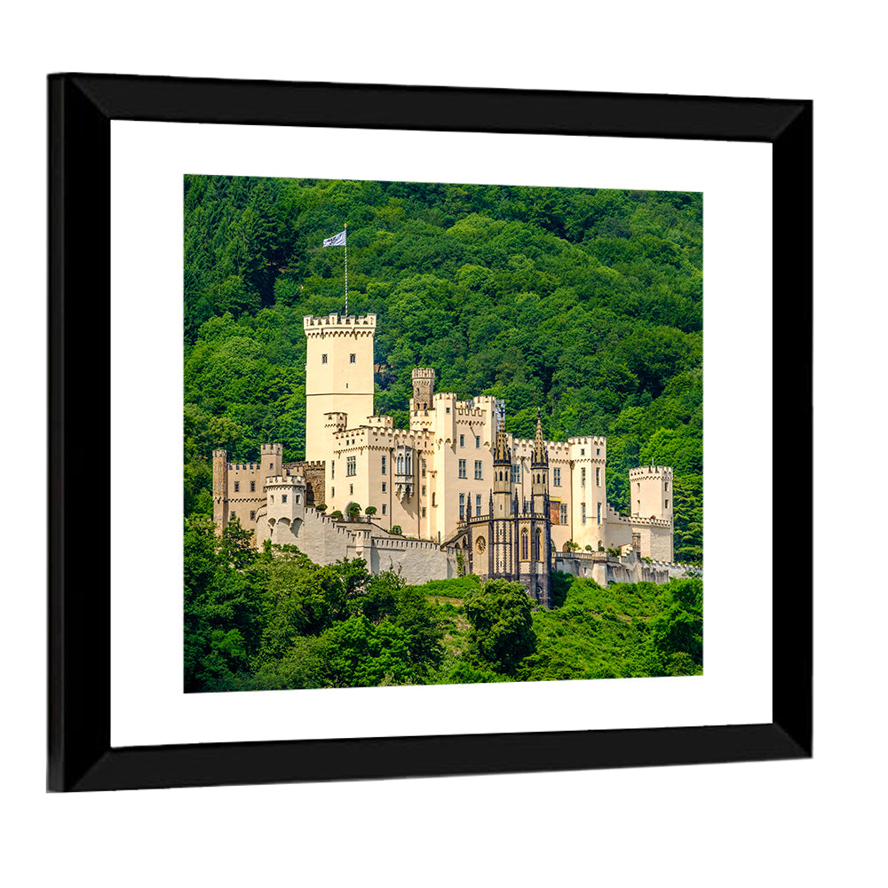 Stolzenfels Castle At Rhine Valley Wall Art