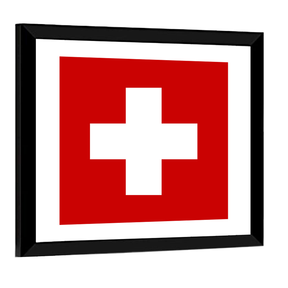 Swiss Flag Wall Art