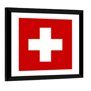 Flag Of Switzerland Wall Art