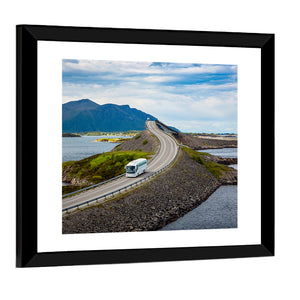 Atlantic Ocean Road In Norway Wall Art