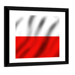 Flag Of Poland Wall Art