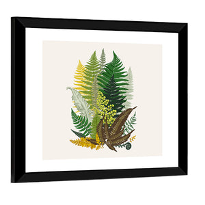 Leaver Ferns Composition Wall Art