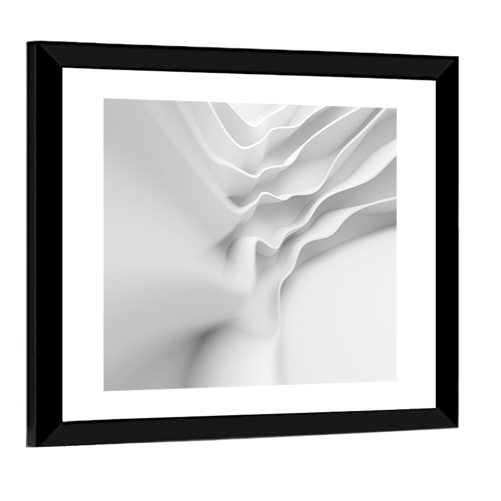 Architectural Wave Study Wall Art