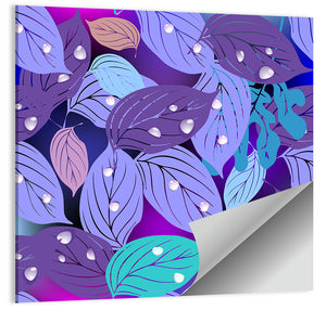 Leafy Decorative Pattern Wall Art