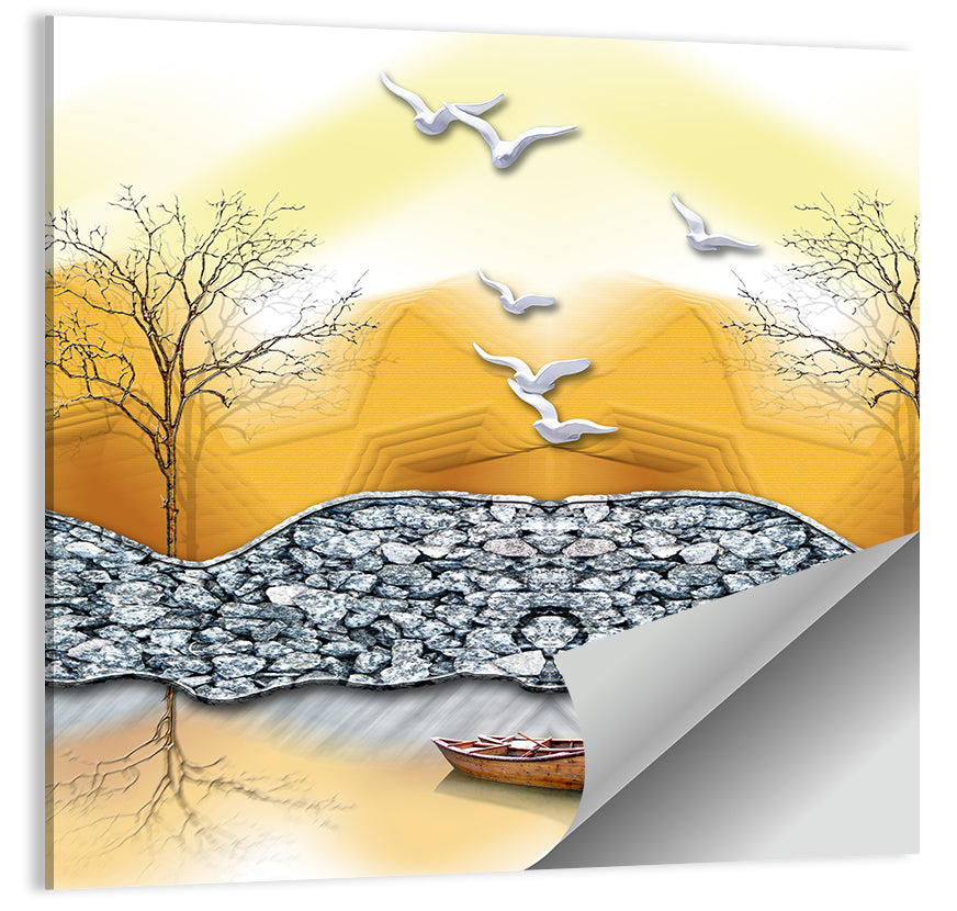 Lake Forest Reflection Wall Art