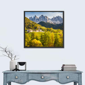 Santa Maddelana Mountain Village Wall Art