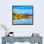 Abraham Lake Reflections Wall Art