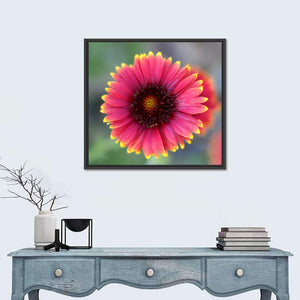 Pink Flower Close-Up Wall Art