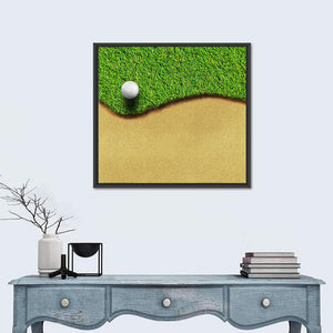 Golf Ball Aerial Wall Art