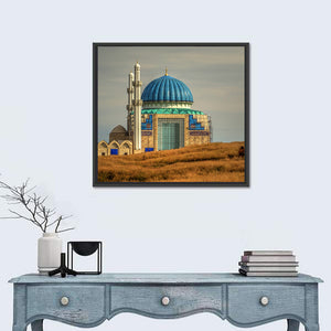 Scenic Mosque In Turkistan Wall Art