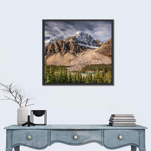 Mont Crowfoot In Alberta Wall Art