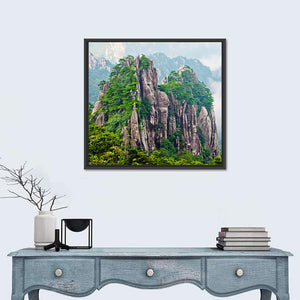Mountains Huangshan In China Wall Art