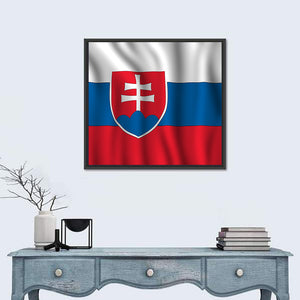 Flag Of Slovakia Wall Art