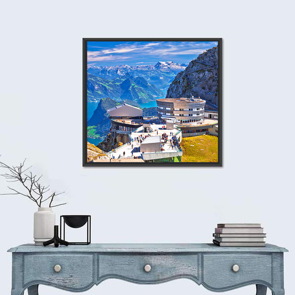 Mount Pilatus Kulm Summit View Wall Art