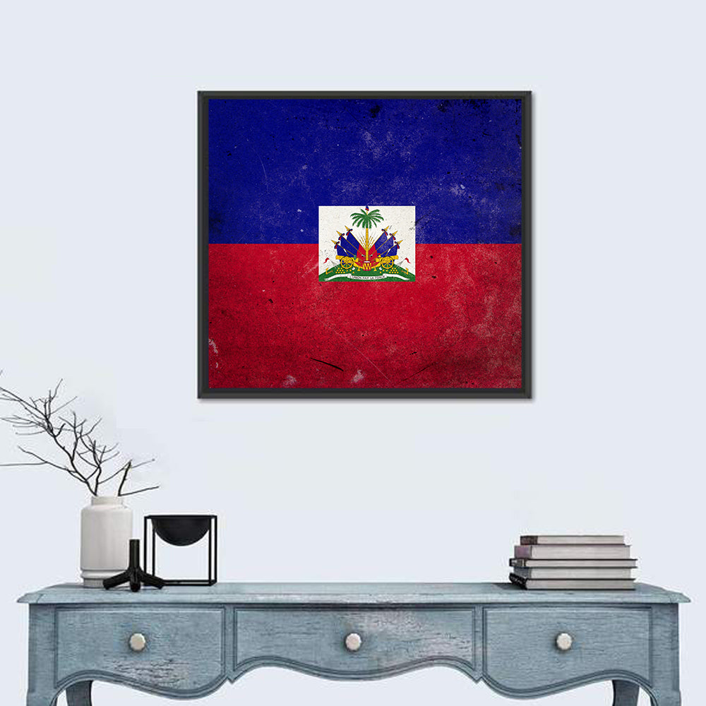 Flag Of Haiti Wall Art