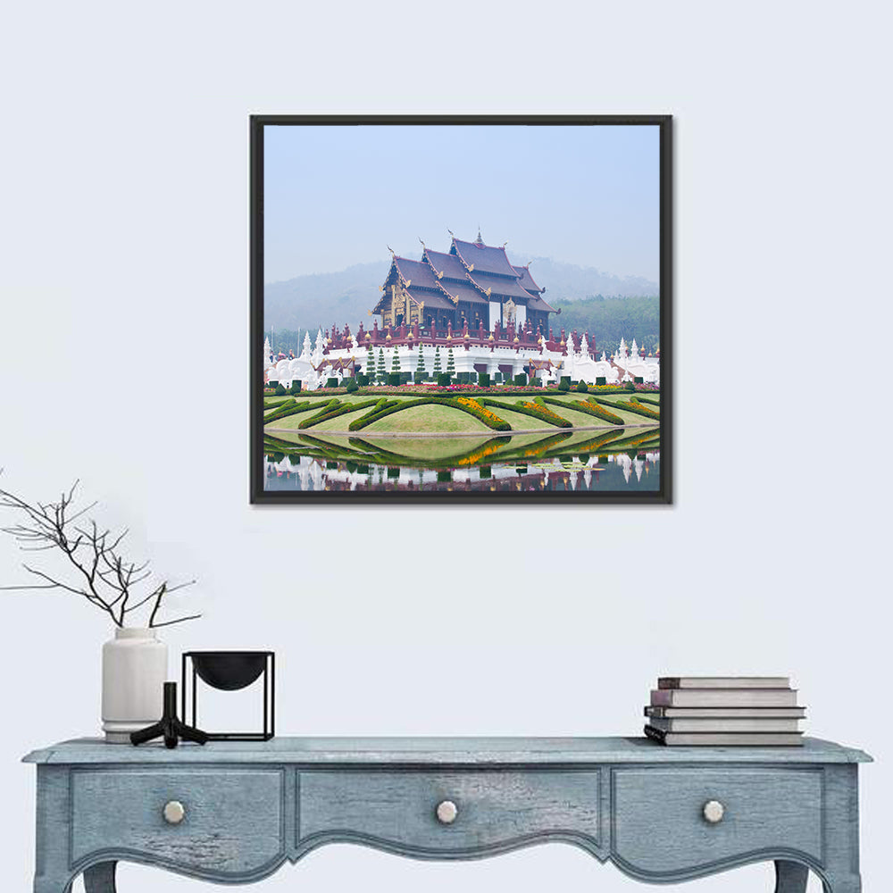 Ho Kham Royal Pavilion Chiang Mai Wall Art in a room, square