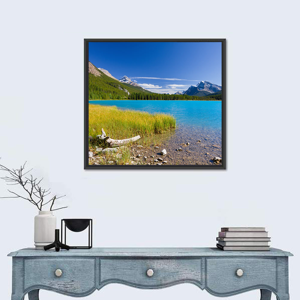 Jasper Lake with Driftwood Wall Art