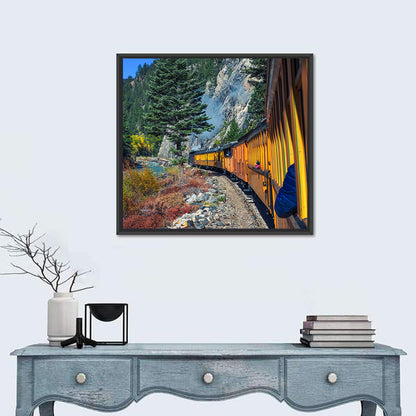 Historic Steam Engine Train In Colorado Wall Art