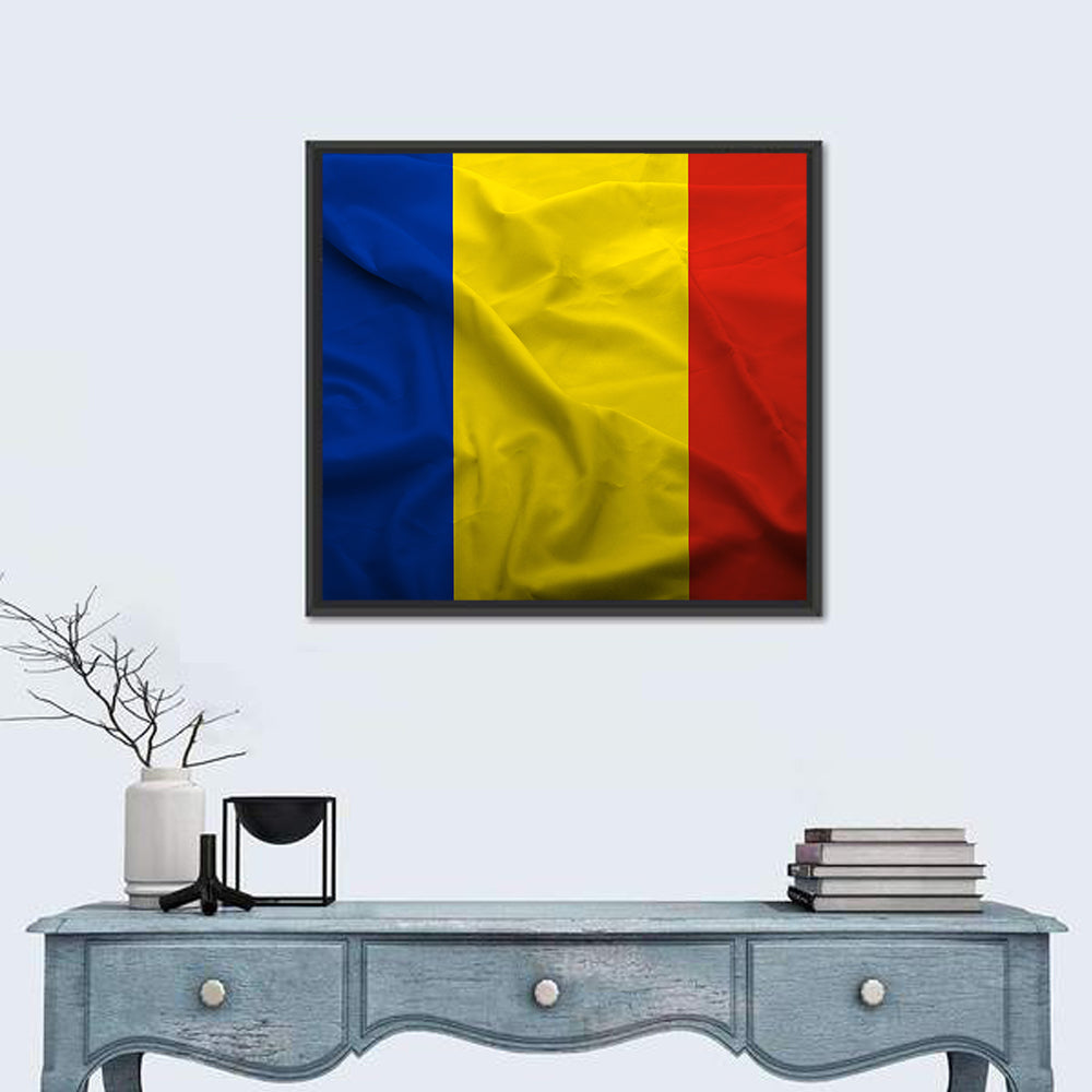 Romanian Flag Wall Art
