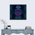 Quran Surah 3, version 133-136 Islamic Calligraphy Wall Art