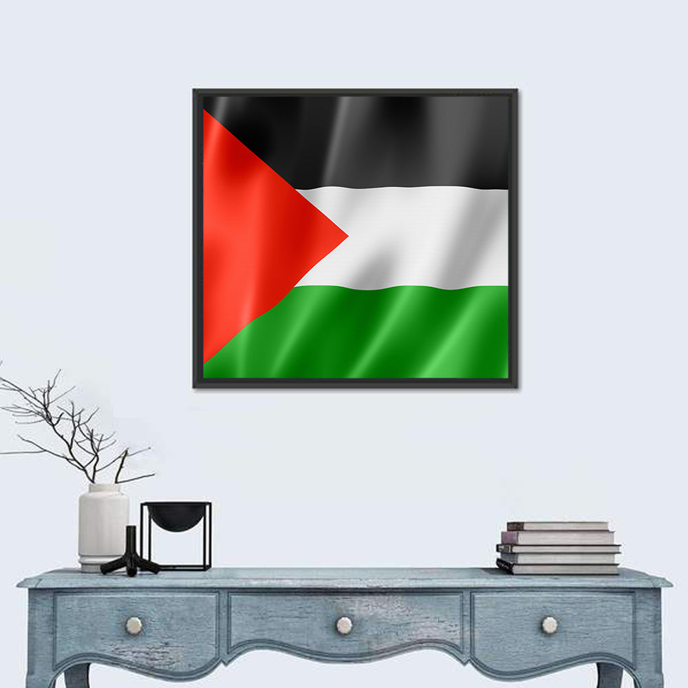 Palestine Flag Graphic Wall Art