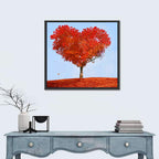 Heart Shaped Tree Wall Art