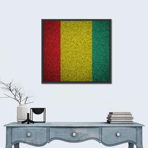 The Guinean Flag Wall Art