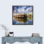 Alleppey Houseboat, Kerala Backwaters Wall Art