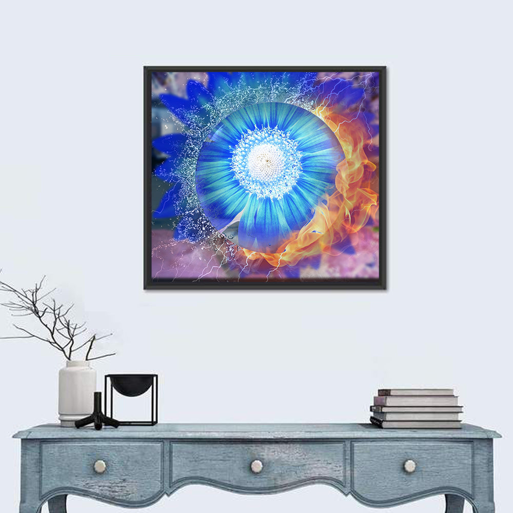 Fire and Ice at Golden Gate Wall Art