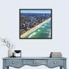 Gold Coast Surfers Paradise Skyline Wall Art