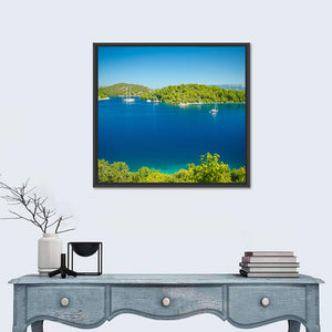 Coast Line Of Mljet Croatia Wall Art