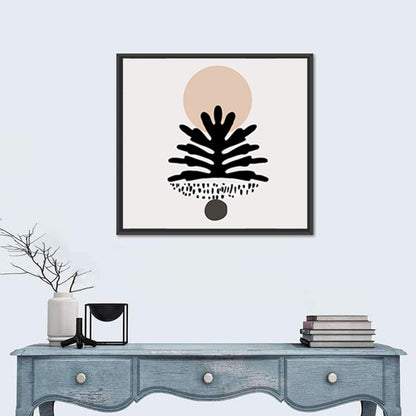 Textured Tropical Tree Wall Art
