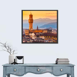 Palazzo Vecchio In Florence Italy Wall Art