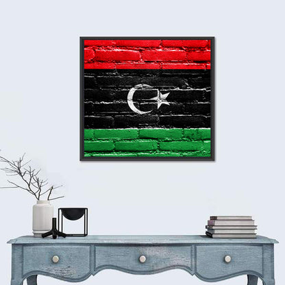 Flag Of Libya Wall Art