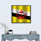 Brunei National Flag Wall Art
