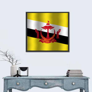 Flag Of Brunei Wall Art