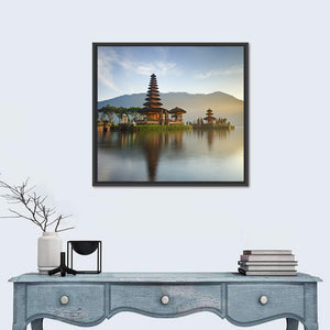 Pura Ulun Danu Temple On Lake Bratan Wall Art