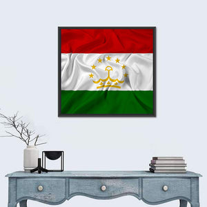 Flag Of Tajikistan Wall Art