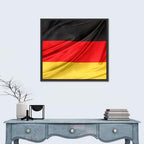 Draped German Flag Wall Art