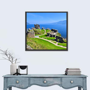 Ruins Of Urquhart Castle Scotland Wall Art