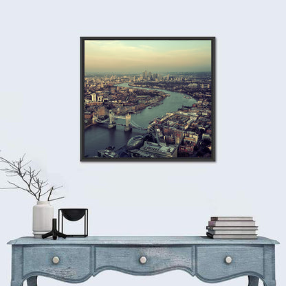 London Rooftop View Wall Art