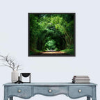 Bamboo Road in Kyoto Wall Art