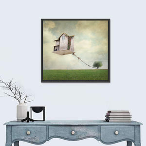 Surreal House Artwork Wall Art