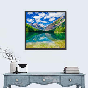 Avalanche Lake In Glacier National Park Montana Wall Art