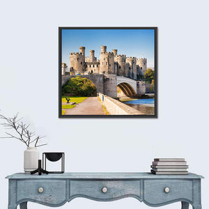 Famous Conwy Castle In Wales Wall Art